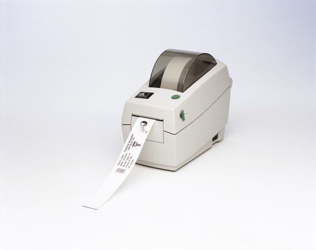 zebra desktop wristband printer