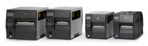 ZT series printers mid range industrial barcode printer