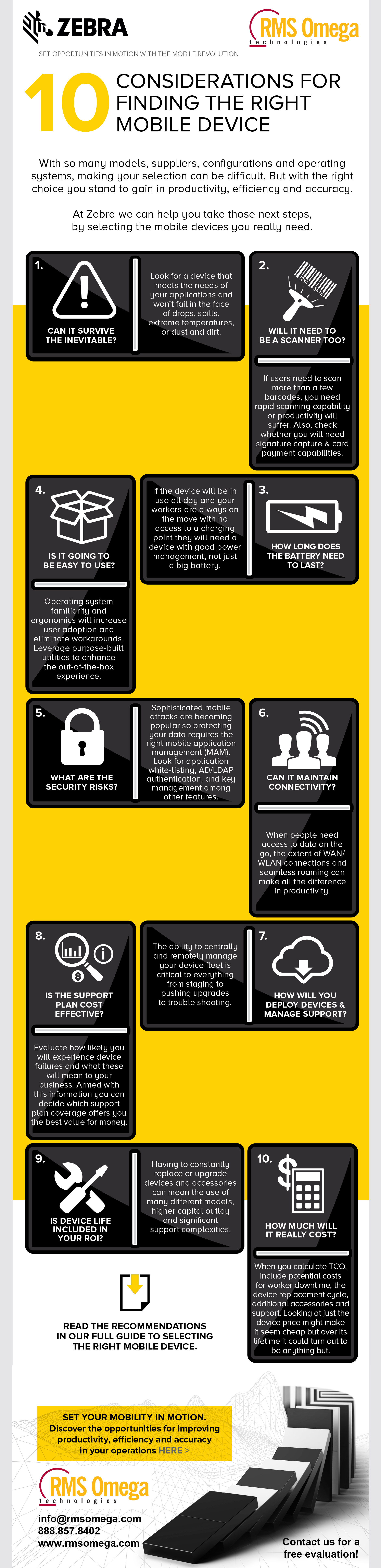 selecting the right mobile device - zebra