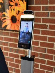 SmartPass Temperature Detection Display