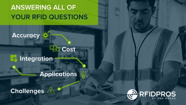 RFID myths: questions answered infographic