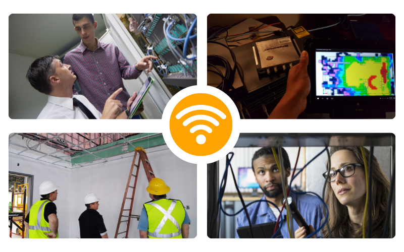wireless network services image grid