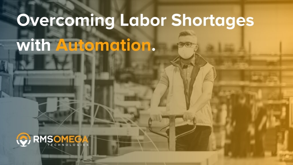 Overcoming labor shortages with automation infographic