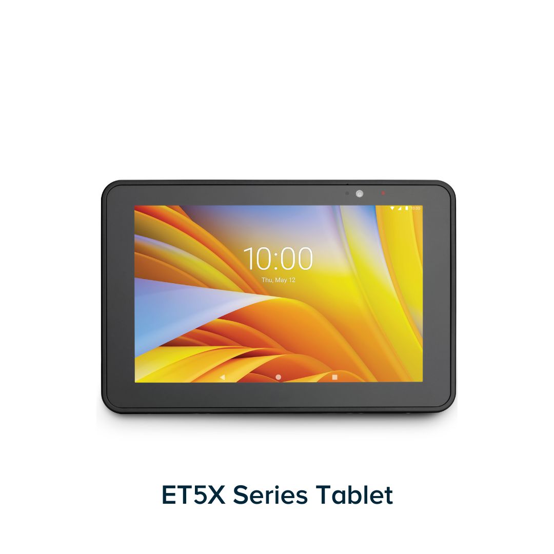 Zebra ET5X series tablet product image.