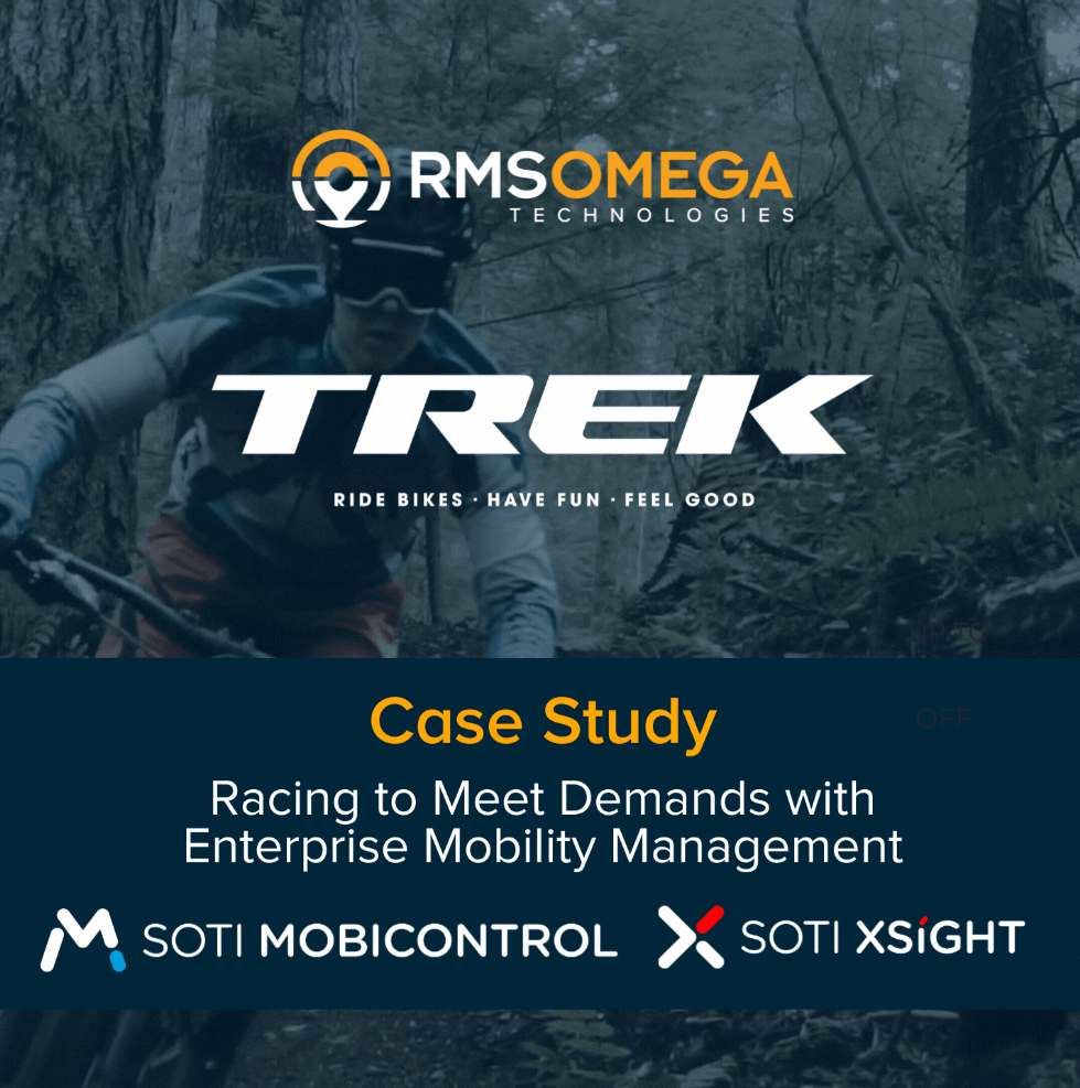Case Study: Trek races to meet demands with enterprise mobility management with SOTI MobiControl